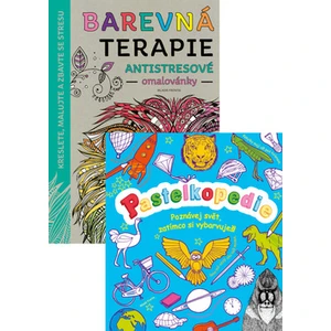 Pastelkopedie a Barevná terapie: komplet