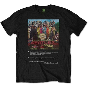 The Beatles Koszulka Sgt Pepper 8 Track Czarny-Graficzny 2XL