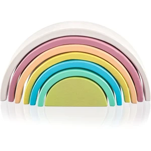 Zopa Wooden Rainbow skladacia dúha z dreva Sunrise 1 ks