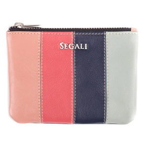 SEGALI Kožená mini peňaženka-kľúčenka 7491 multi