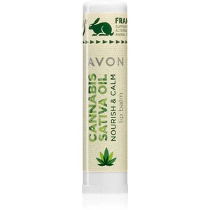 Avon Cannabis Sativa Oil balzam na pery s konopným olejom 4,5 g