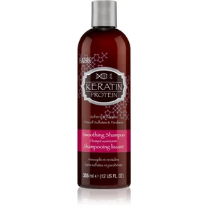 HASK Keratin Protein uhlazující šampon pro poškozené, chemicky ošetřené vlasy 355 ml