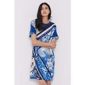 Desigual modré šaty Vest Solimar