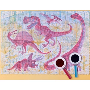 Londji Veľké puzzle Svet dinosaurov 200 dielikov