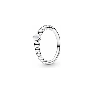 Pandora Stříbrný prsten pro ženy narozené v dubnu 198867C04 54 mm