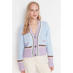 Trendyol Cardigan - Blue - Regular fit