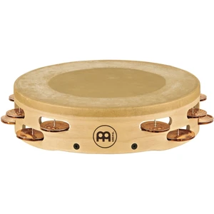 Meinl AE-MTAH2BO Headed Artisan Tambourine Cymbal Bronze Jingles 2 Rows