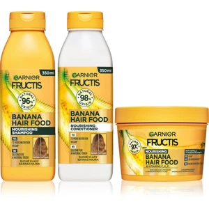 Garnier Fructis Banana Hair Food sada (pro normální až suché vlasy)