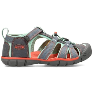 Keen Seacamp Ii Cnx JR. Dětské sandály 10012364KEN flint stone/ocean wave 3(36)