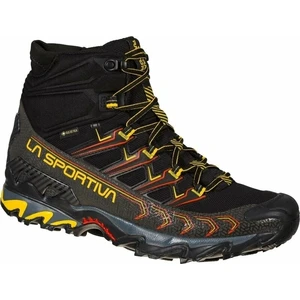 La Sportiva Pánské outdoorové boty Ultra Raptor II Mid GTX Black/Yellow 44