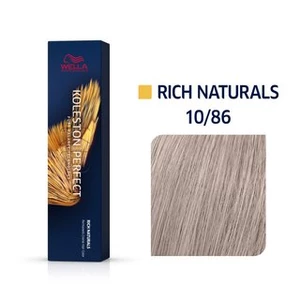 Wella Professionals Koleston Perfect Me+ Rich Naturals profesjonalna permanentna farba do włosów 10/86 60 ml