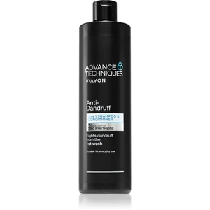 Avon Advance Techniques Anti-Dandruff šampon a kondicionér 2 v 1 proti lupům 400 ml