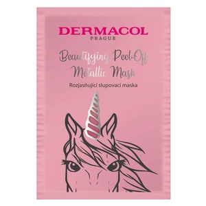 Dermacol Beautifying Peel-Off Metallic Mask zlupovacia maska pre rozjasnenie pleti