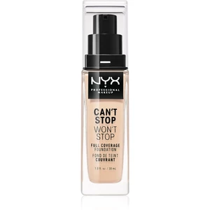 NYX Professional Makeup Can't Stop Won't Stop vysoko krycí make-up odtieň 05 Light 30 ml