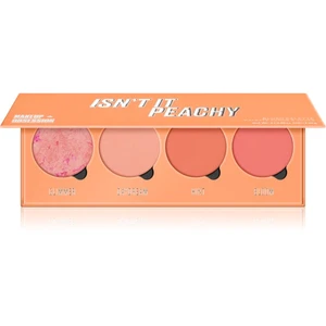 Makeup Obsession Isn't It Peachy paleta tvářenek 4 x 2.50 g