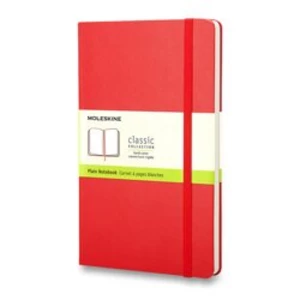MOLESKINE Zápisník tvrdý čistý červený S (192 strán)
