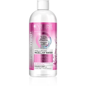 Eveline Cosmetics FaceMed+ hyalurónová micelárna voda 3v1 400 ml
