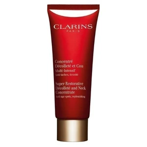 Clarins Super Restorative Décolleté and Neck Concentrate spevňujúci protivráskový krém na krk a dekolt 75 ml