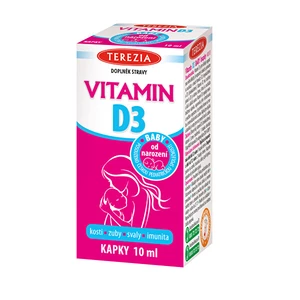Terezia Vitamin D3 BABY od narození 400 IU 10ml
