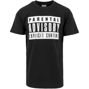 Parental Advisory Tričko Logo Černá XS