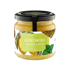 HoneyMix Med s citronem a mátou 250 g