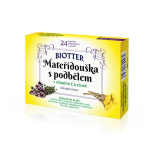 Biotter Pharma Mateřídouška s podbělem 24 tablet