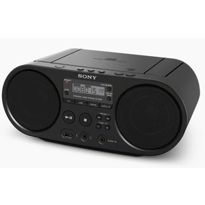 Rádiomagnetofón Sony ZS-PS50B, čierny