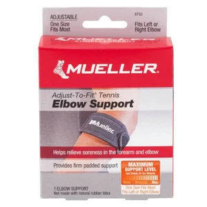 MUELLER Adjust-to-fit Tennis Elbow Support Pásik na tenisový lakeť 1 kus