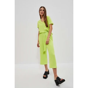 LADIES TROUSERS L-SP-4022 Lzelené
