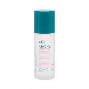 RoC Keops Sensitive 48H 30 ml deodorant pro ženy bez alkoholu; roll-on