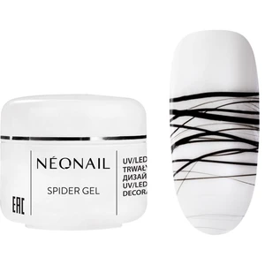 NeoNail Spider Gel gel na nehty odstín Black 5 ml