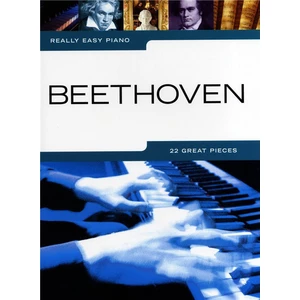 Music Sales Really Easy Piano: Beethoven Noty