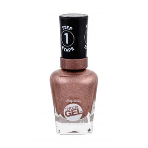 Sally Hansen Miracle Gel 14,7 ml lak na nechty pre ženy 660 Terra-Coppa s trblietkami