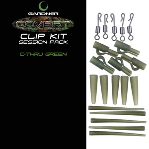 Gardner systém na boční zátěž covert clip kit pack-průhledná zelená
