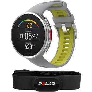 Sporttester Polar Vantage V2 HR (90083650) sivý inteligentné hodinky • 1,2" displej • dotykové/tlačidlové ovládanie • Bluetooth • GPS, GLONASS, Beidou