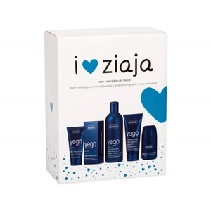 Ziaja Men darčeková kazeta sprchovací gél 3v1 300 ml + hydratačný krém SPF6 50 ml + balzam po holení 75 ml + antiperspirant 60 ml M Cruelty free