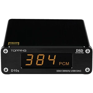Topping Audio D10s Černá