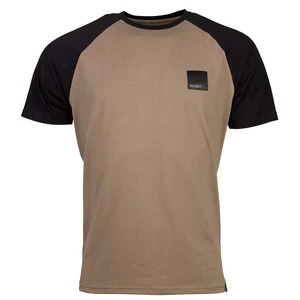 Nash tričko elasta-breathe t-shirt black sleeves - velikost m