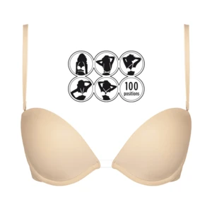 WONDERBRA MULTIWAY BRA - Podprsenka s mnohými možnosťami riešení ramienok - telová