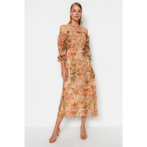 Trendyol Orange Woven Woven Dress