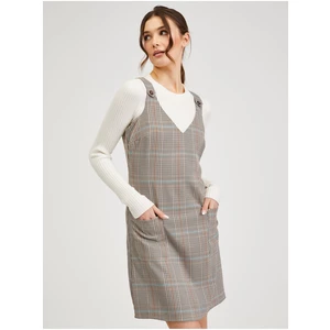 Brown checkered dress ORSAY - Ladies