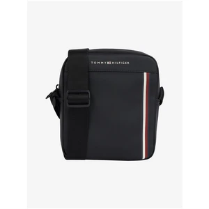 Black Men's Shoulder Bag Tommy Hilfiger Pique Mini Reporter - Men's