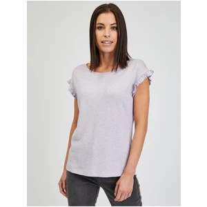 Orsay Light Purple Womens T-Shirt - Women