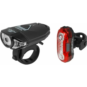 Force Express Black 300 lm-40 lm Luces de ciclismo