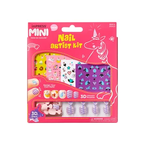 KISS Samolepiace nechty pre deti imPRESS Kids Nail Artist Kit