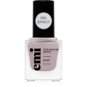 emi E.MiLac Gel Effect Ultra Strong lak na nechty s gélovým efektom bez použitia UV/LED lampy odtieň Evening Sand #145 9 ml