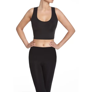 Bas Bleu Crop top TEAMTOP 30 sports black with functional inserts