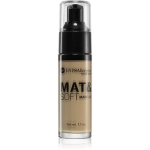 Bell Hypoallergenic Mat&Soft lehký matující make-up odstín 03 Creamy Natural 30 ml