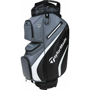 TaylorMade Deluxe Cart Bag Black/Grey Geanta pentru golf