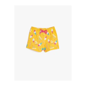 Koton Baby Girl Yellow Shorts & Bermuda